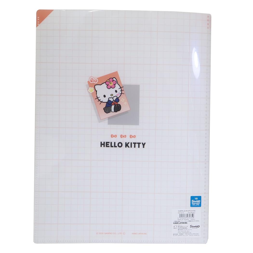 Amazon.co.jp: ハローキティ[ポケットファイル]10ポケットクリア